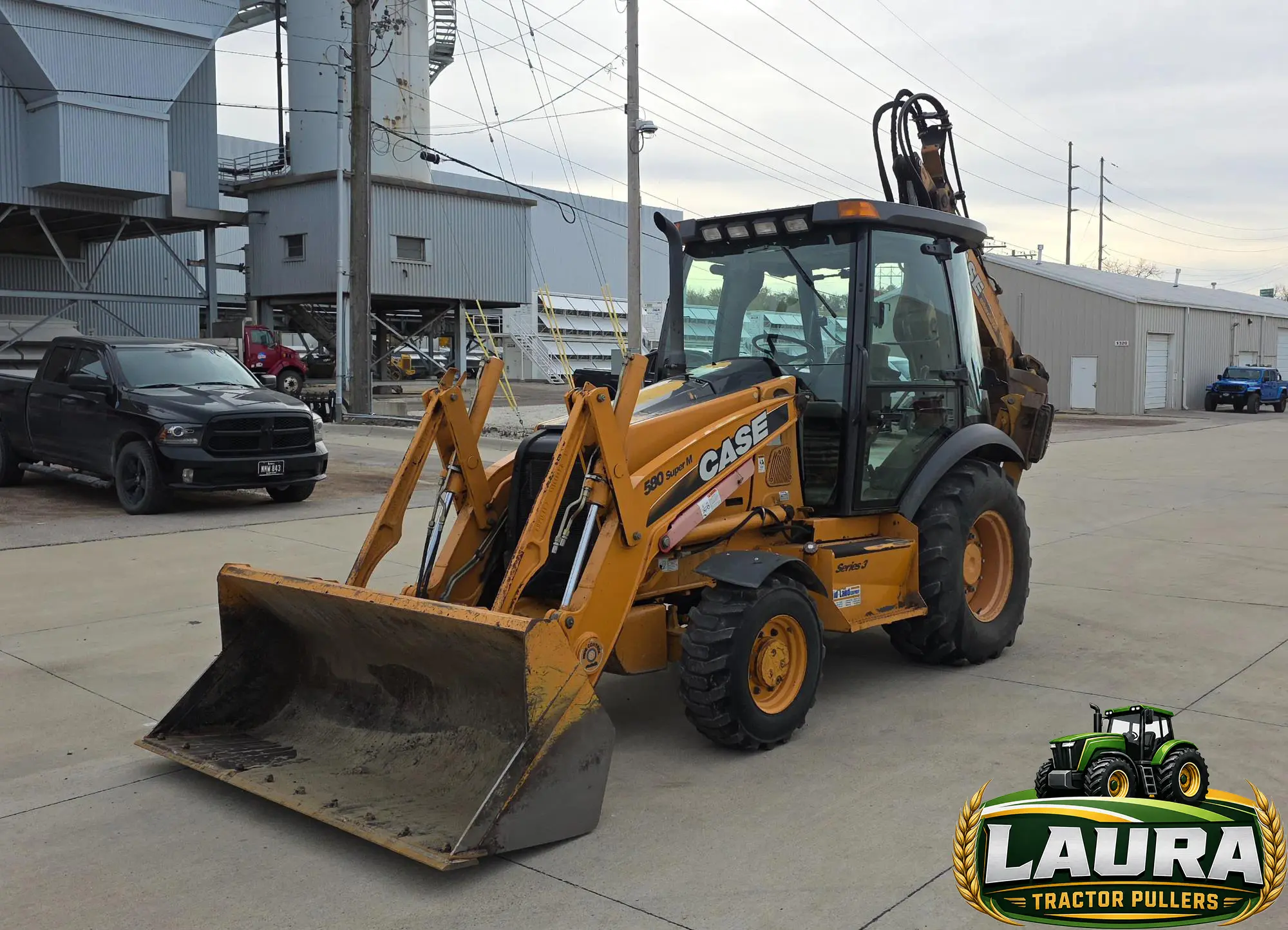 2008 Case 580 Super M Series 3 4x4 Loader Backhoe W/Extendahoe photo 1
