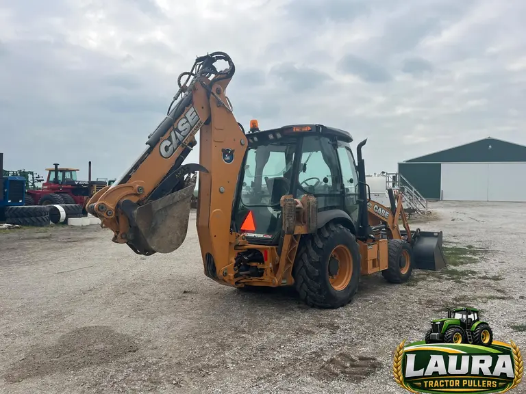 2015 Case 580 Super N 4x4 Loader Backhoe W/Extendahoe photo 5
