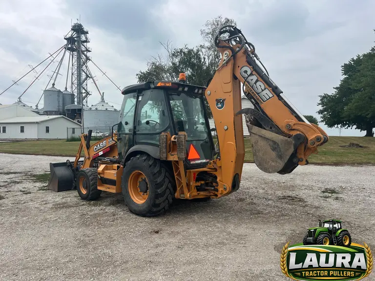 2015 Case 580 Super N 4x4 Loader Backhoe W/Extendahoe photo 3