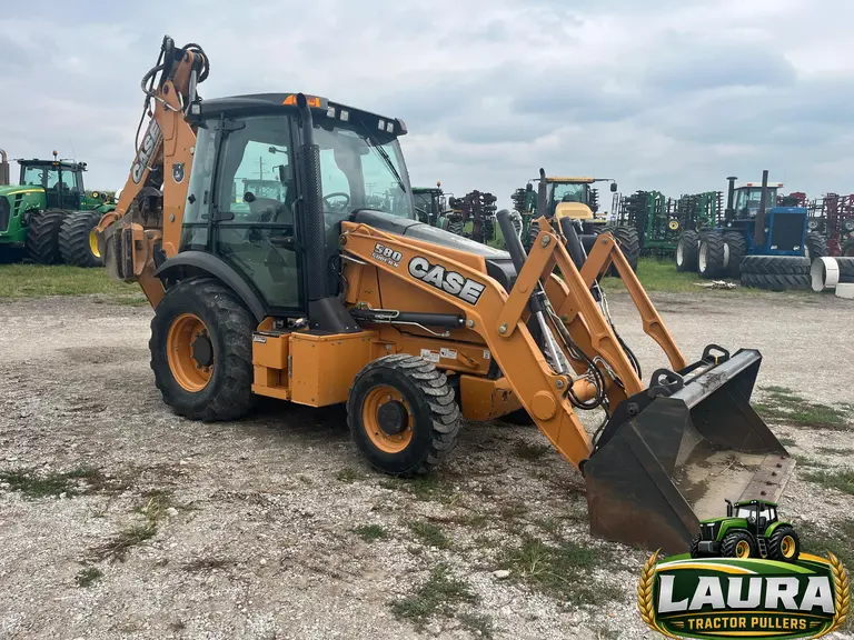2015 Case 580 Super N 4x4 Loader Backhoe W/Extendahoe photo 7