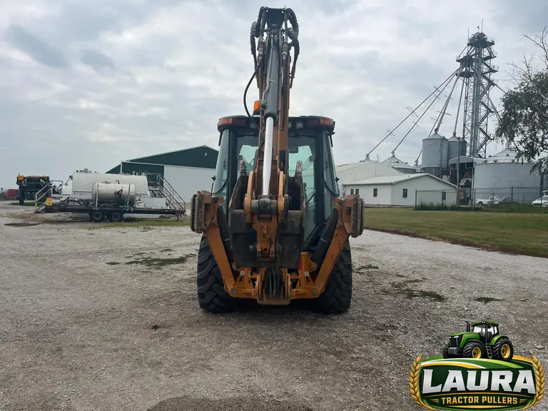 2015 Case 580 Super N 4x4 Loader Backhoe W/Extendahoe photo 4
