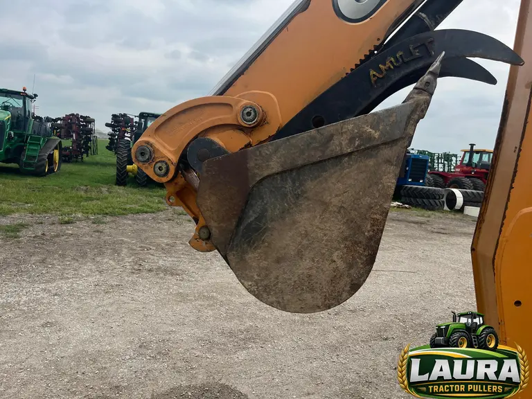 2015 Case 580 Super N 4x4 Loader Backhoe W/Extendahoe photo 12