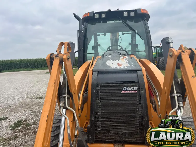 2015 Case 580 Super N 4x4 Loader Backhoe W/Extendahoe photo 9