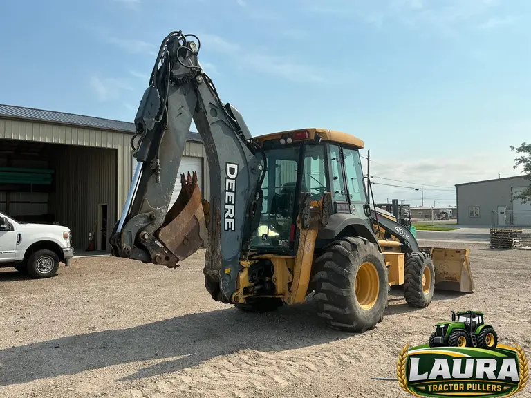 2010 John Deere 410J TC 4x4 Loader Backhoe W/Extendahoe photo 5
