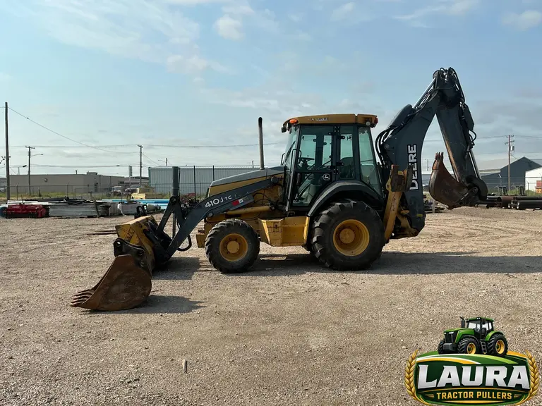 2010 John Deere 410J TC 4x4 Loader Backhoe W/Extendahoe photo 2