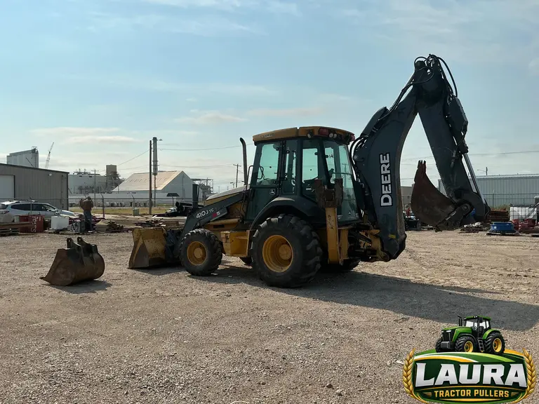2010 John Deere 410J TC 4x4 Loader Backhoe W/Extendahoe photo 3