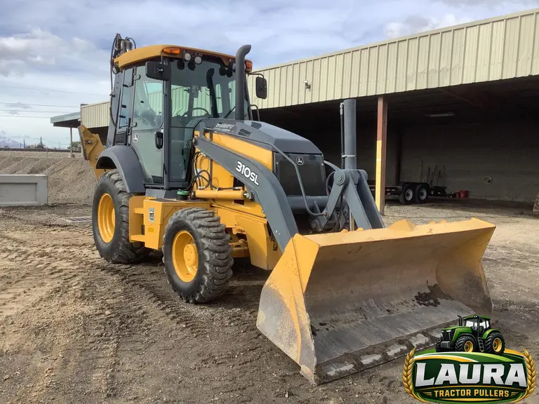 2015 John Deere 310SL 4x4 Loader Backhoe W/Extendahoe, Compactor & Bucket photo 7