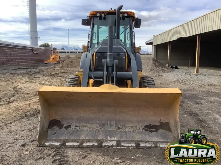 2015 John Deere 310SL 4x4 Loader Backhoe W/Extendahoe, Compactor & Bucket photo 8