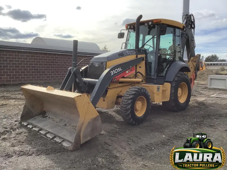 2015 John Deere 310SL 4x4 Loader Backhoe W/Extendahoe, Compactor & Bucket photo 1