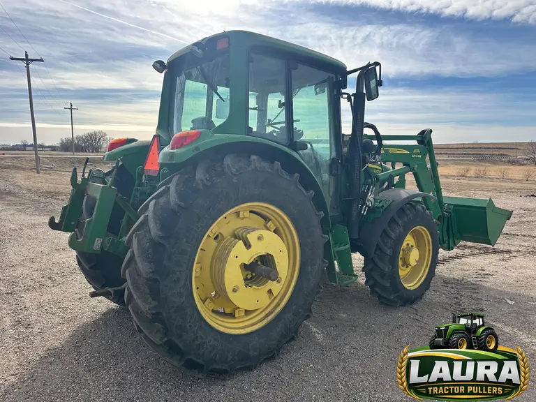 2008 John Deere 6430 Premium MFWD Tractor W/Loader photo 4