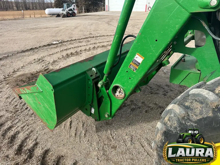 2008 John Deere 6430 Premium MFWD Tractor W/Loader photo 11