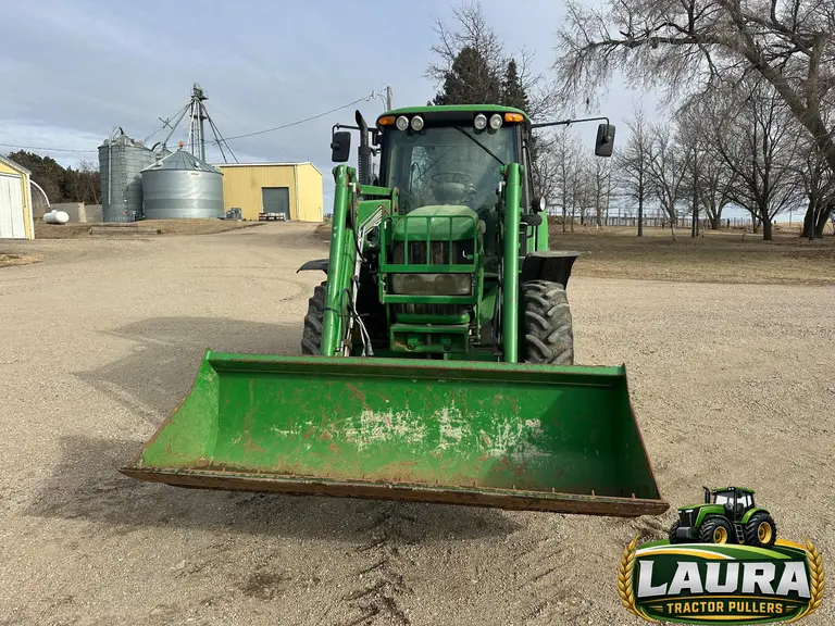 2008 John Deere 6430 Premium MFWD Tractor W/Loader photo 7