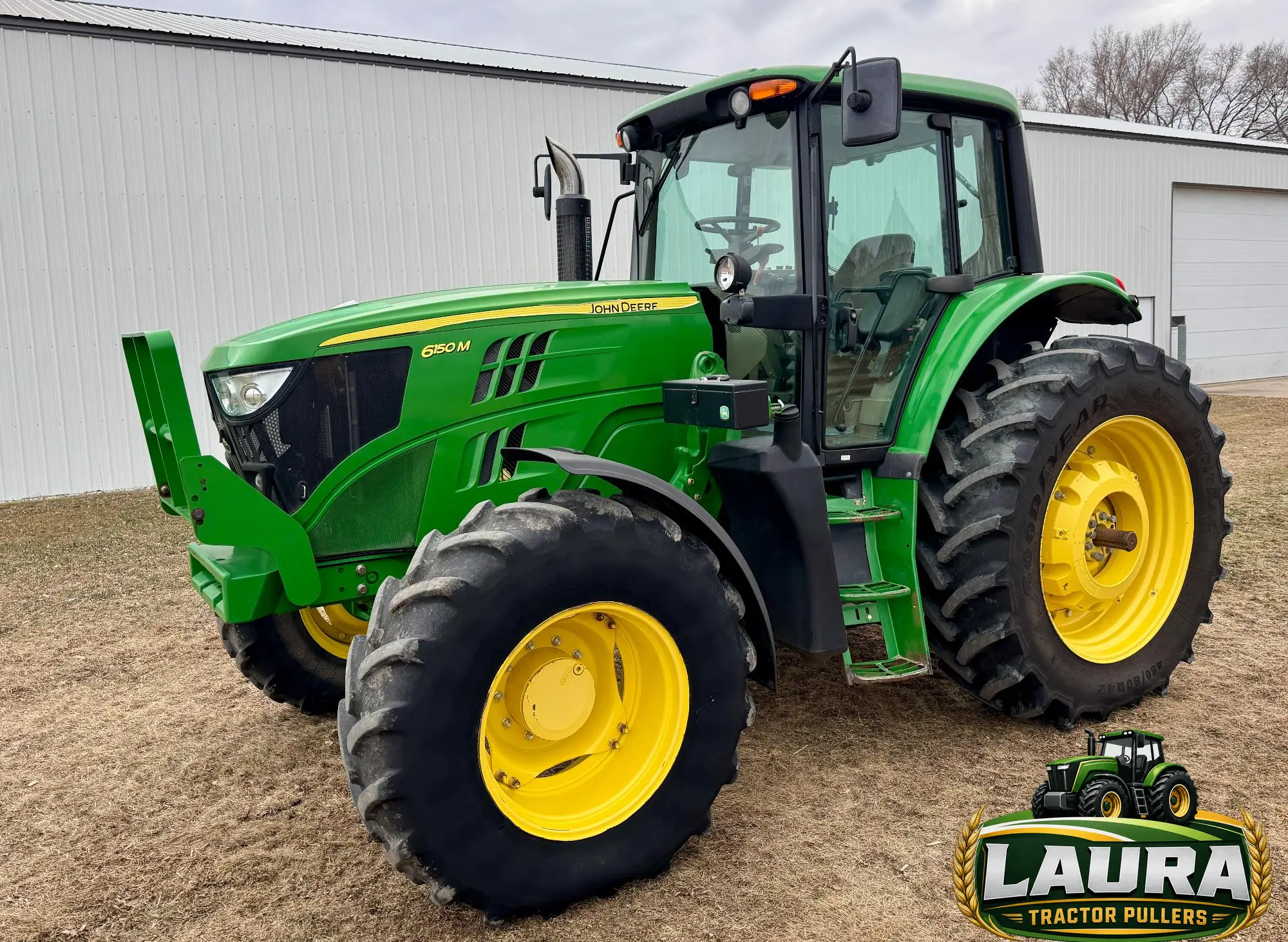 2015 John Deere 6150M MFWD Tractor photo 1